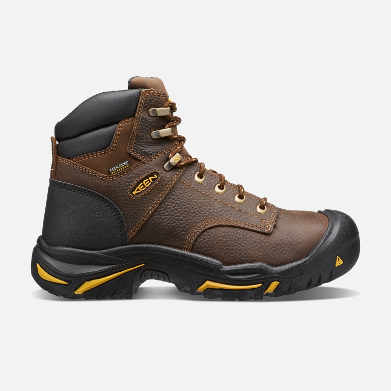 Keen Mt Vernon Soft Toe Boots - Men's Brown Boots